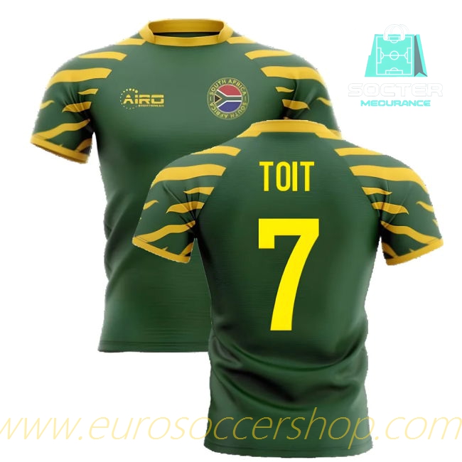 2025-26 Edition South Africa Home Football Shirt Authentic Libero Collection (Toit 7)