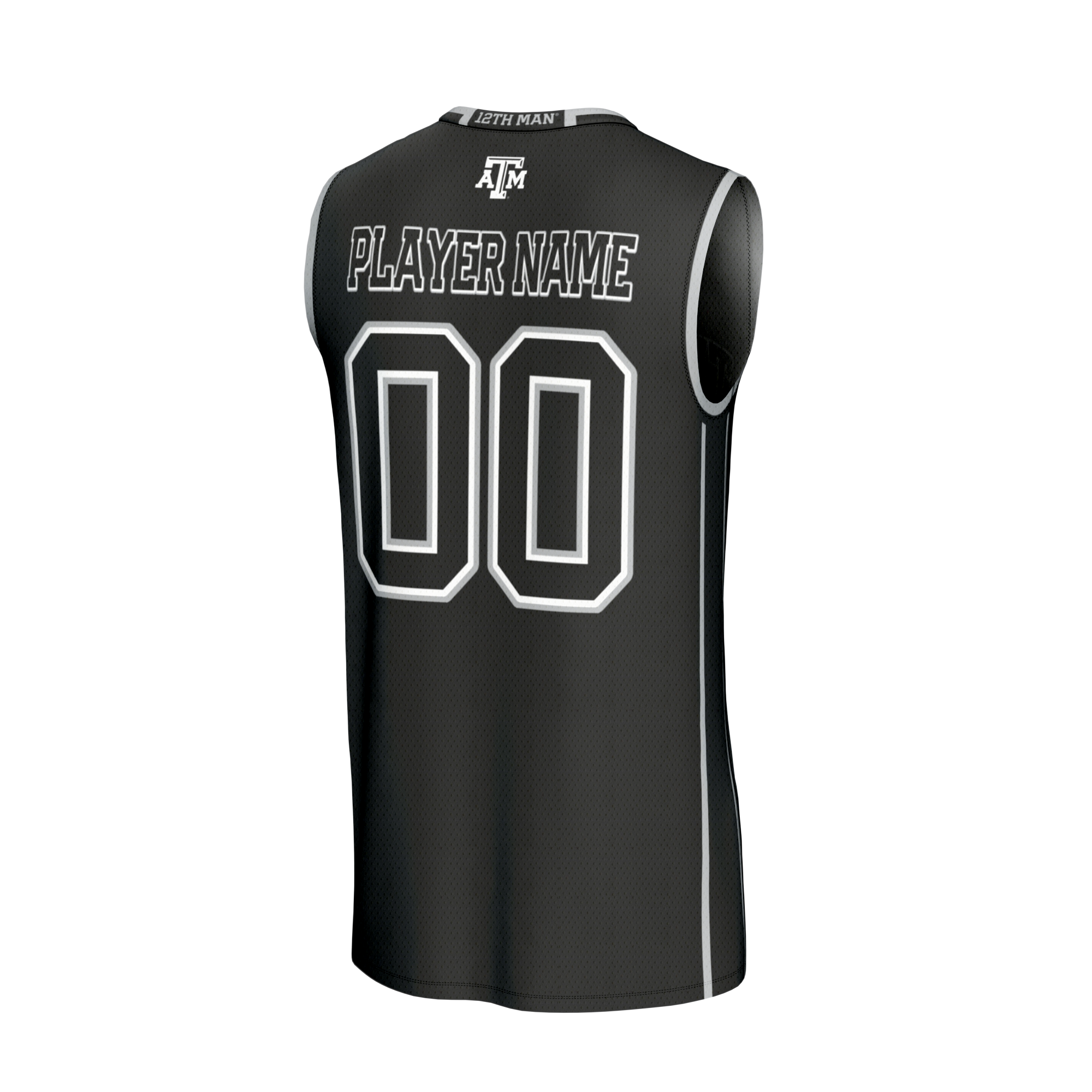 [NJP] Texas A&M Aggies GameDay Greats Unisex Lightweight Collegiate Men's Basketball NIL Pick-A-Player Fashion Jersey - Black