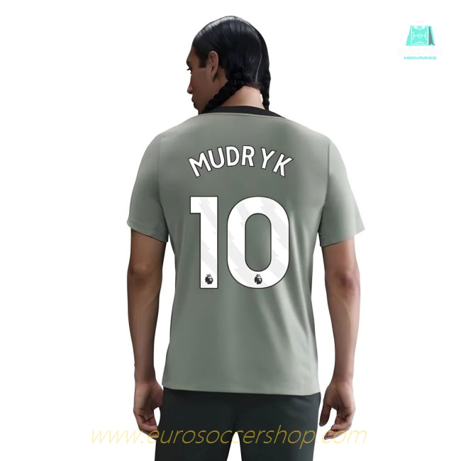 2025-2026 Chelsea Strike Training Shirt (Jade Green) (Mudryk 10)