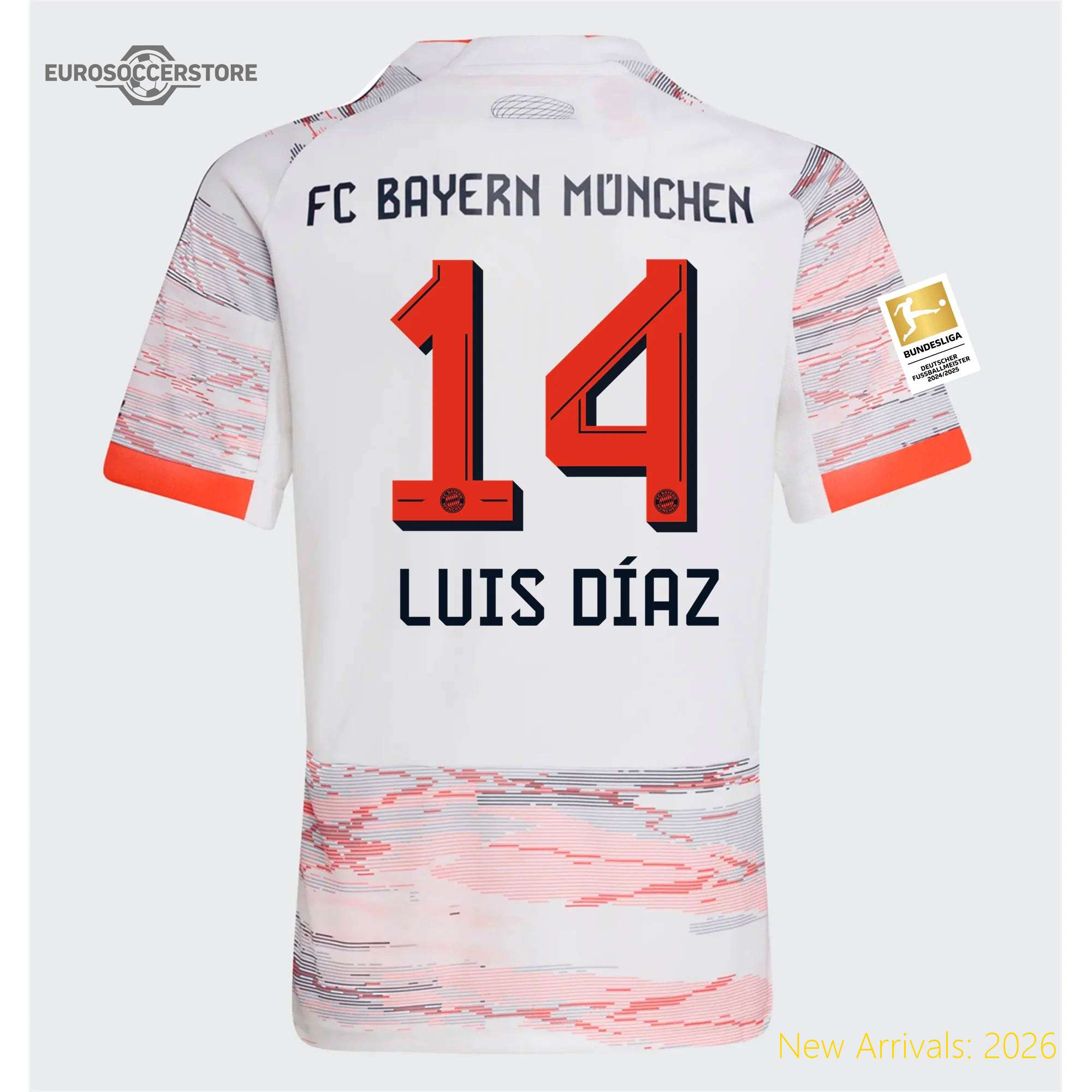 Officially Licensed Men Bay Team Away Durable Jersey 2023