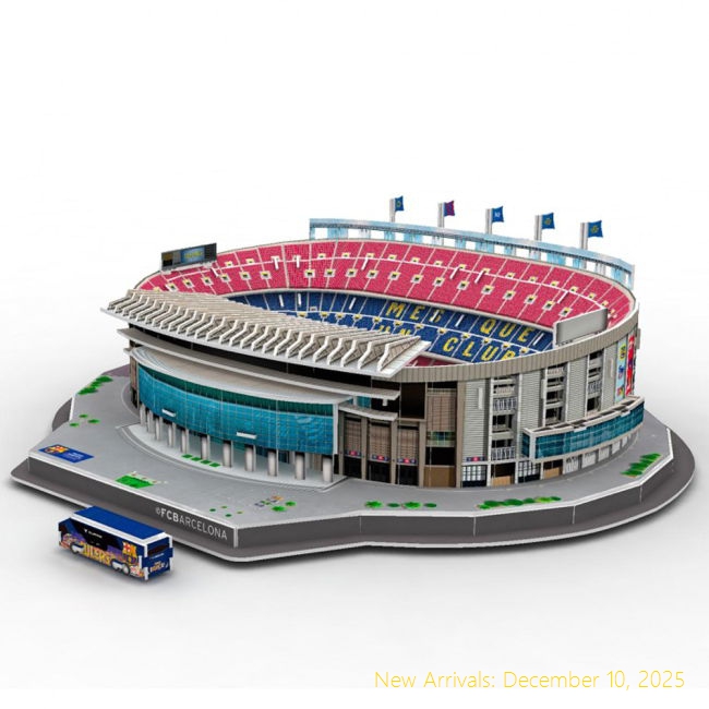 High-Quality Barca FC Barcelona 3D Stadium Puzzle - Competitive Price