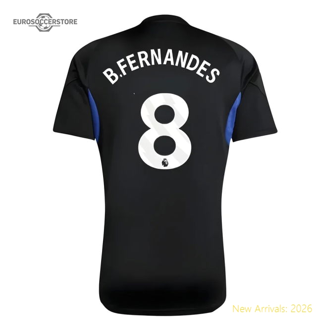 2025-2026 Man Utd Eu Training Jersey Childrens (B.Fernandes 8)