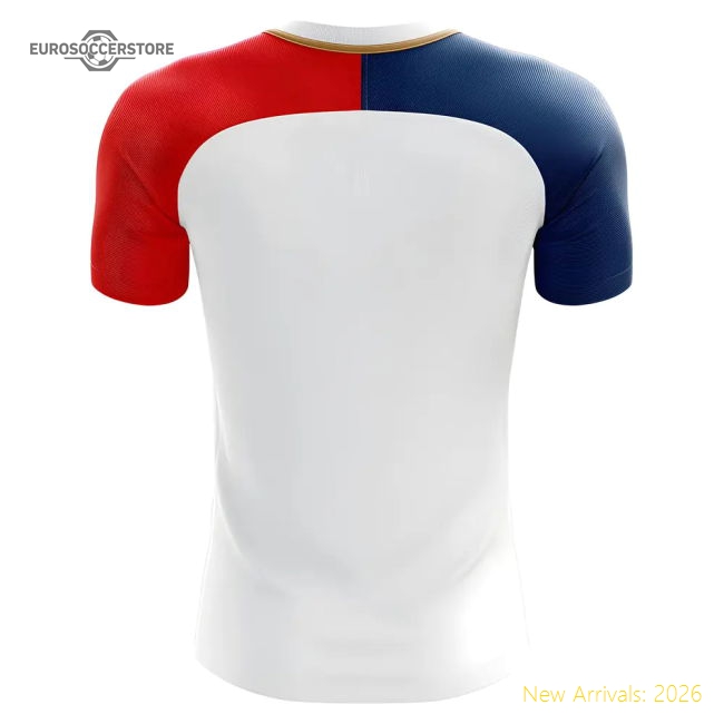 France Away Concept Football Kit 2025-2026 Fan Style Jersey