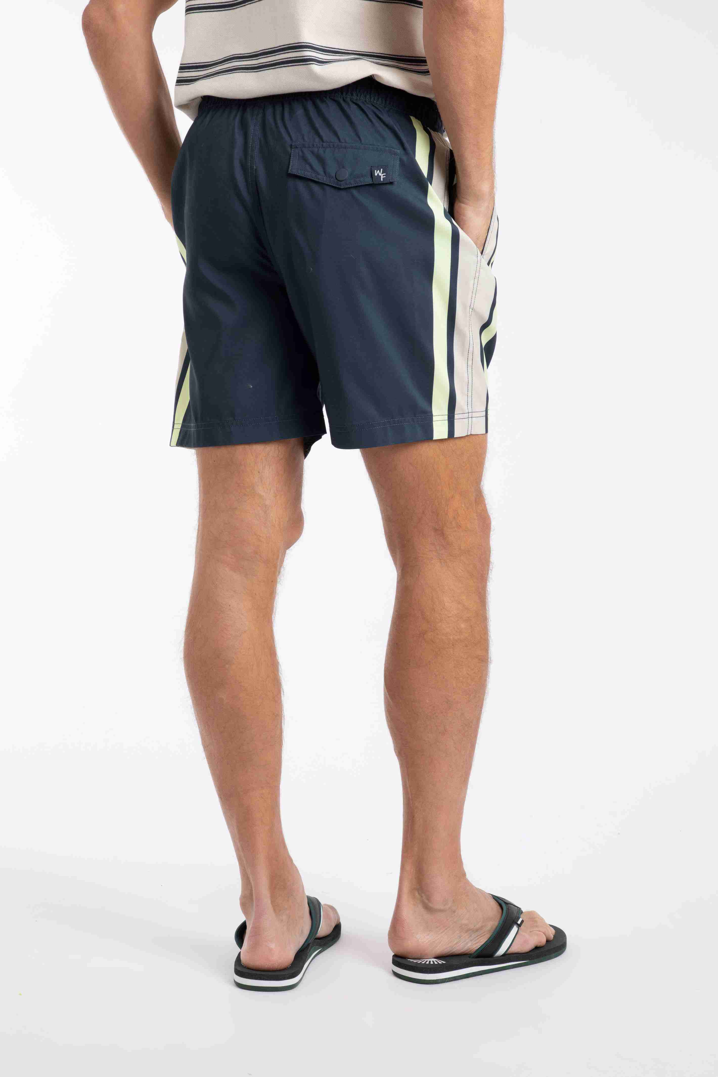 Narwhal Swim Shorts Navy