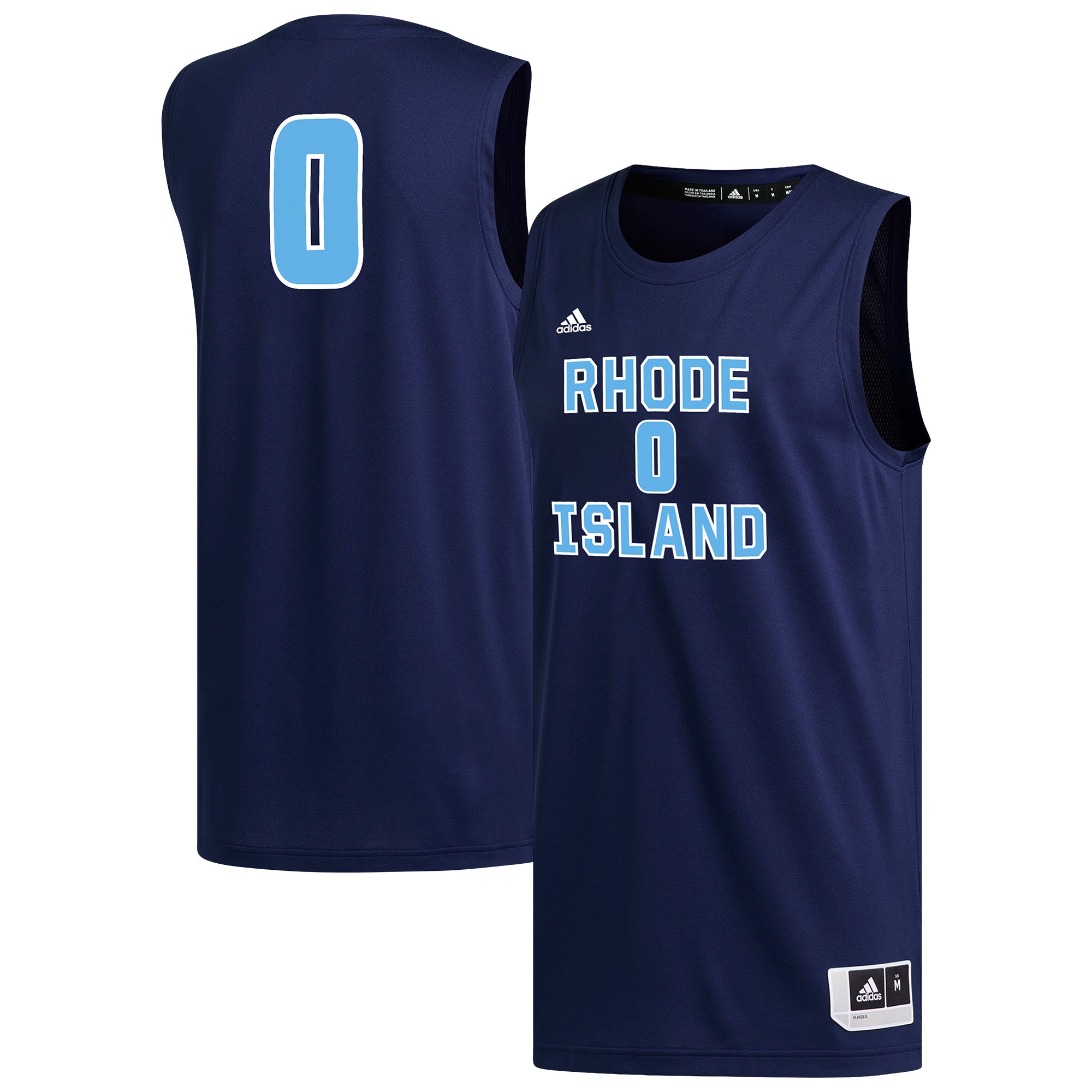 [NJP] Rhode Island Rams Replica Basketball Jersey - Navy