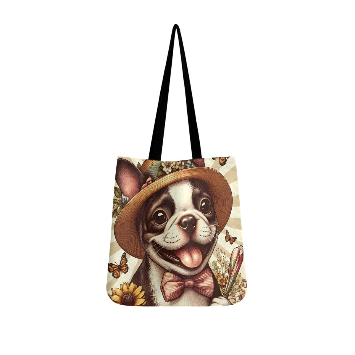 Cloth Tote Bags For Boston Terrier Lovers Pet Gear | Breed-optimized