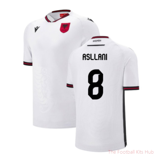 [JED] 2025/26 Albania Away Shirt (Asllani 8)