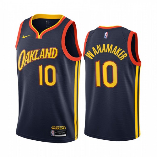 Official Warriors #10 Brad Wanamaker 2020 City NBA Swingman Jersey