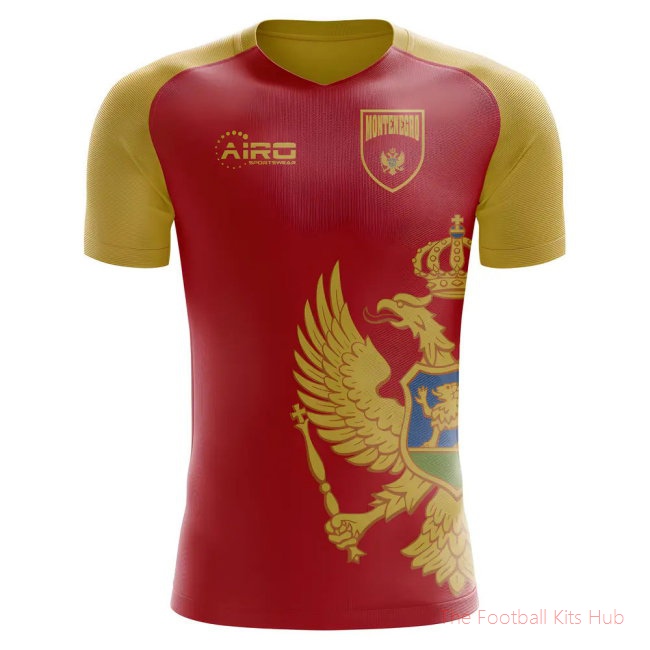 2025-2026 Montenegro Home Concept Football Shirt