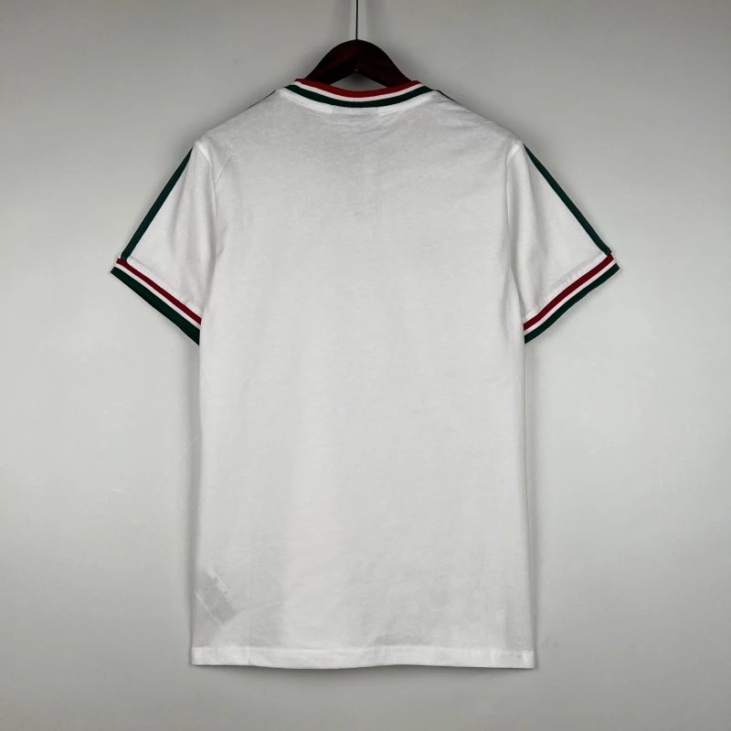 2014-2015 Fluminense White Soccer retro kit
