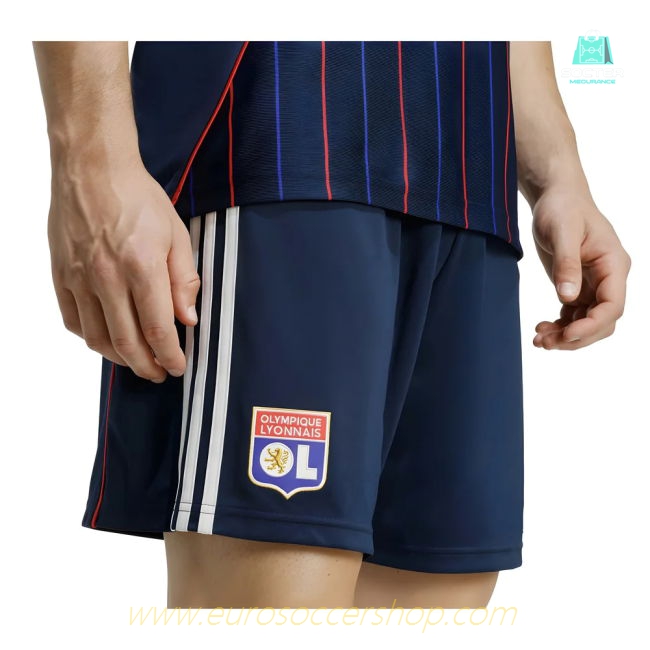 2025-2026 Olympique Lyon Away Shorts (Night Indigo)