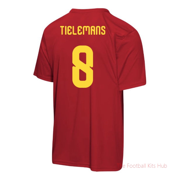Fan Edition Belgium 2026 World Cup T-Shirt (Kids) (Tielemans 8)