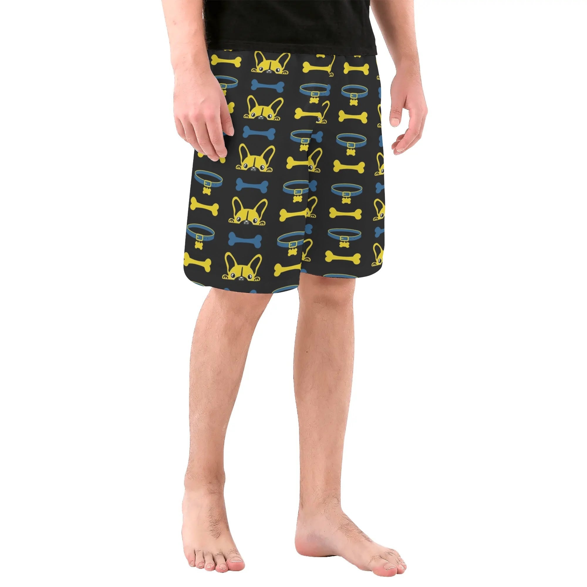 French Bulldog Lover Astro Mens All Over Print Shorts Frenchie Fan Item