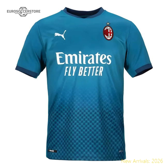 2020-2021 Ac Milan Puma Third Football Shirt - Premium Collection