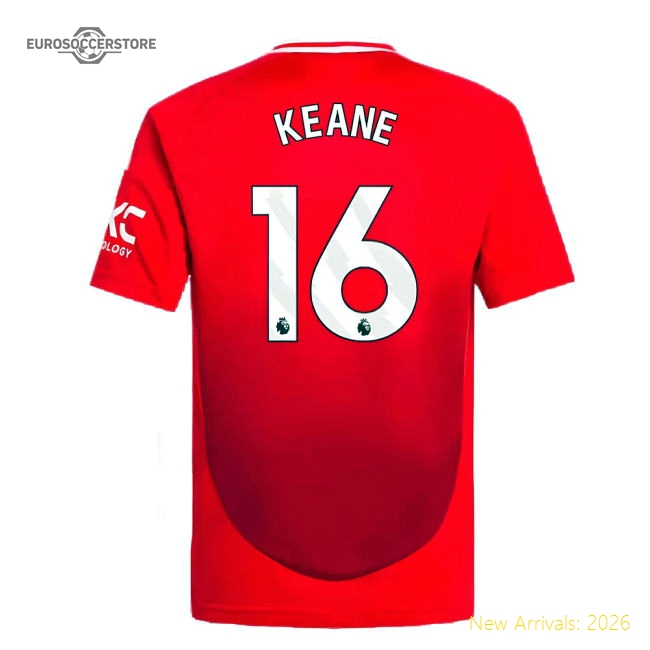 2024-2025 Man Utd Home Mini Kit (keane 16) - Competitive Price