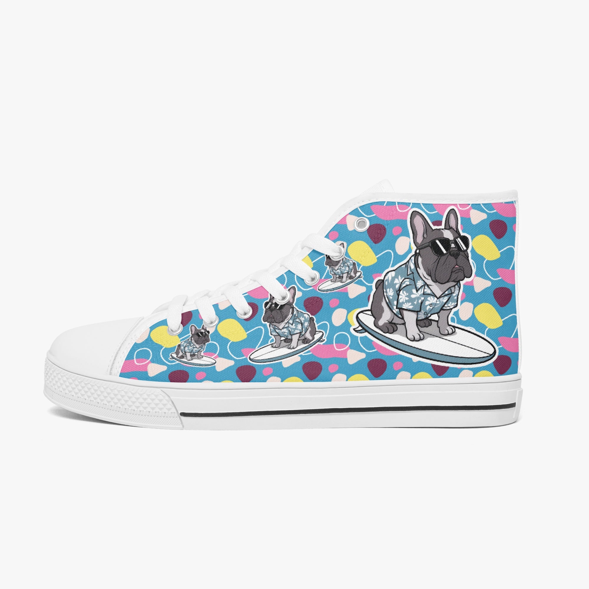 Cozy Casper - Classic High-top Canvas Shoes for Everyday Wear Stylish