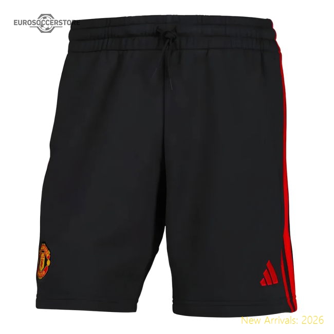 Premium Authentic Top-Grade 2024-2025 Man Utd DNA Shorts Black