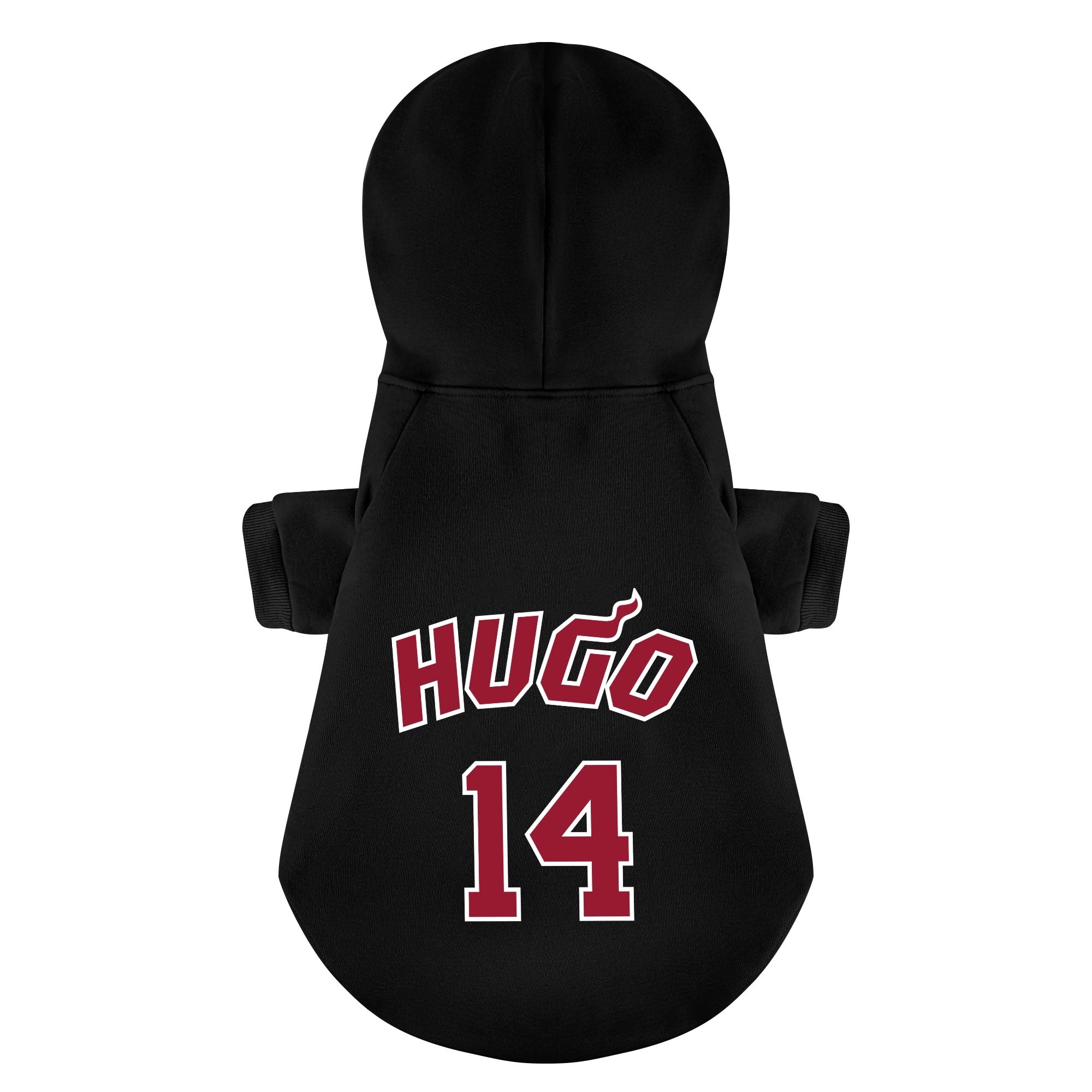 Trendy Personalized French Bulldog Hoodies With Custom Name And Numbe...