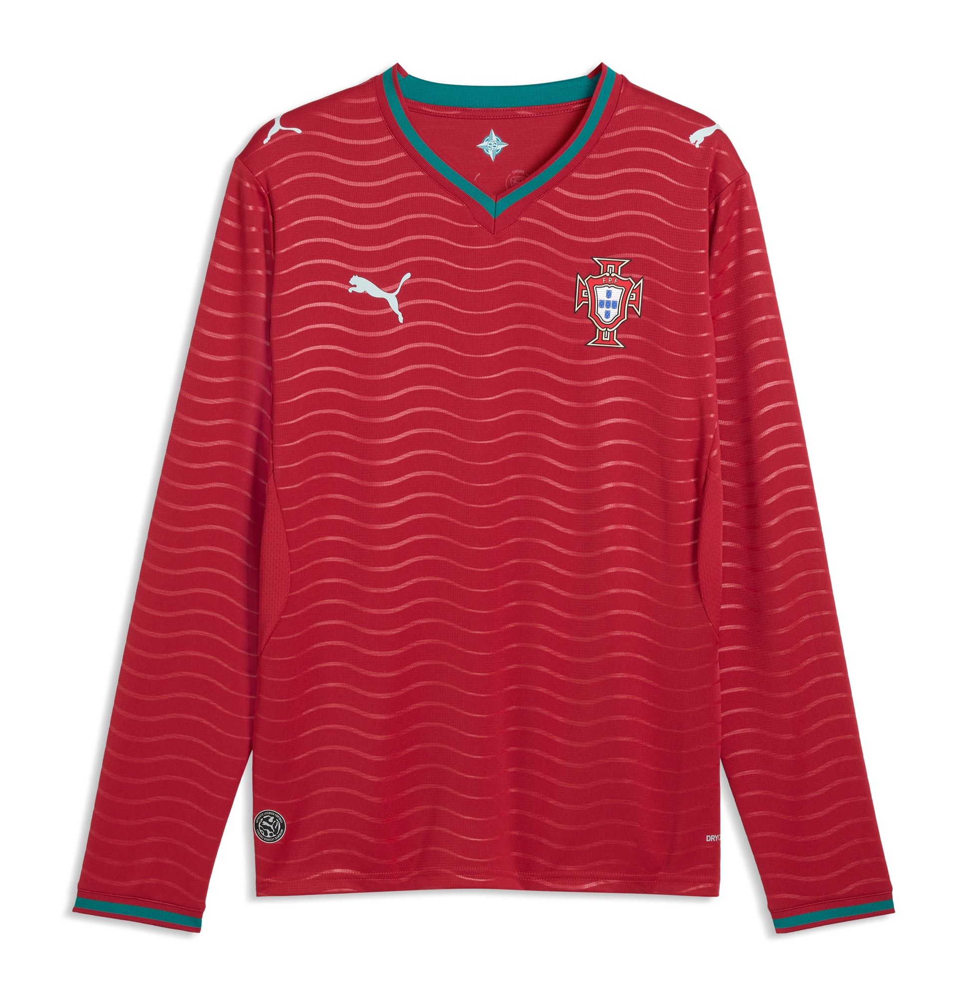 [SJH] Portugal National Team 2026 Home Replica Long Sleeve Jersey - Red