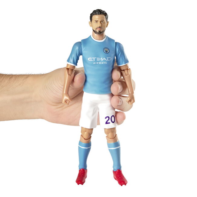 Manchester City FC Bernardo Silva 20cm Action Figure (Match Day)
