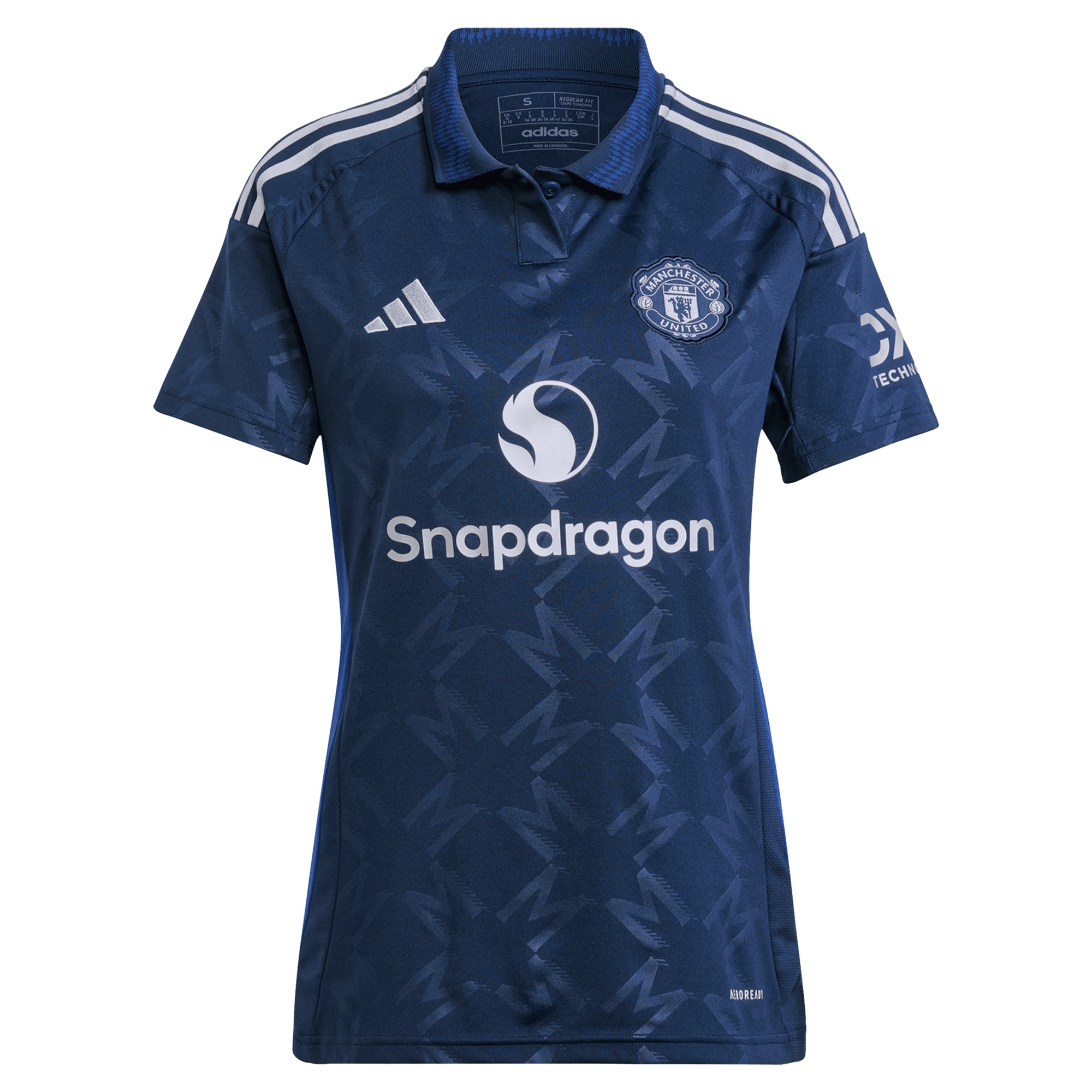 [ESK] Marcus Rashford Manchester United Women's 2024/25 Away Replica Player Jersey - Navy