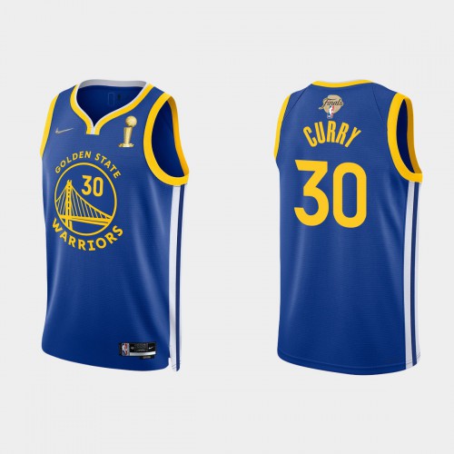GSW Blue Nike S. Curry #30 NBA Jersey NBA Fan Apparel Game Day Wear