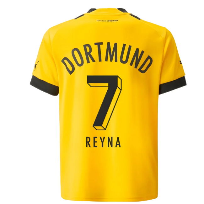 Borussia Dortmund 2025-2026 Home soccer jersey - performance and retro