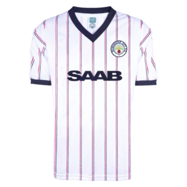 [JED] Manchester City 1982 Away Retro Football Shirt (Hartford 4)