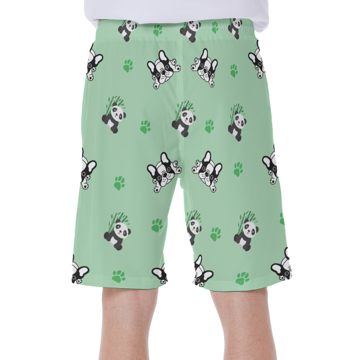 French Bulldog Lover Rocky Men's Beach Shorts Stylish Daily Item