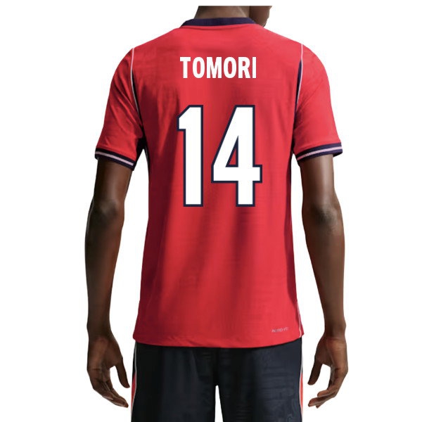 [LLS] 2026-2027 England Authentic Aero-Fit Match Away Shirt (Tomori 14)