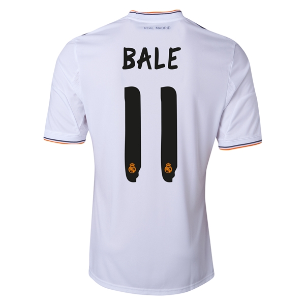 Premium Quality 13-14 Real Madrid 11 Bale Home Jersey Shirt