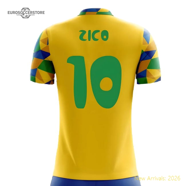 Premium Football Brazil Jersey - Polyester Casual Casual