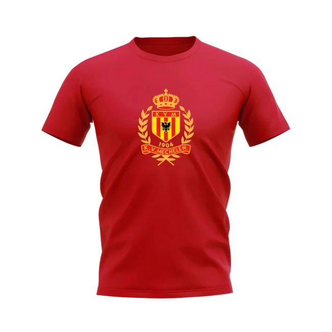 Official 2025-2026 Football Club Badge Red With Special Edition Design