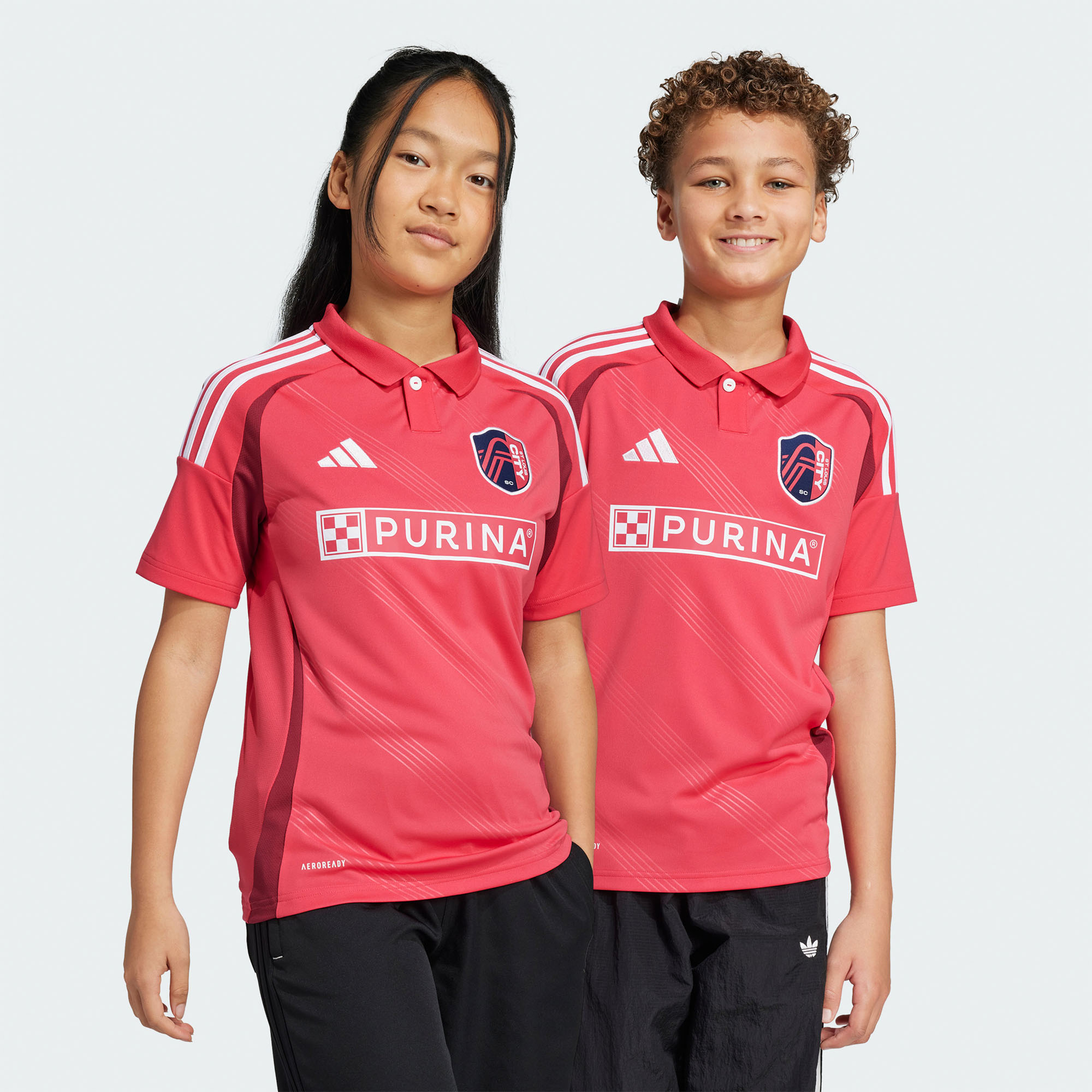 [JED] St. Louis City SC Youth 2025 Forever CITY Red Replica Jersey - Red