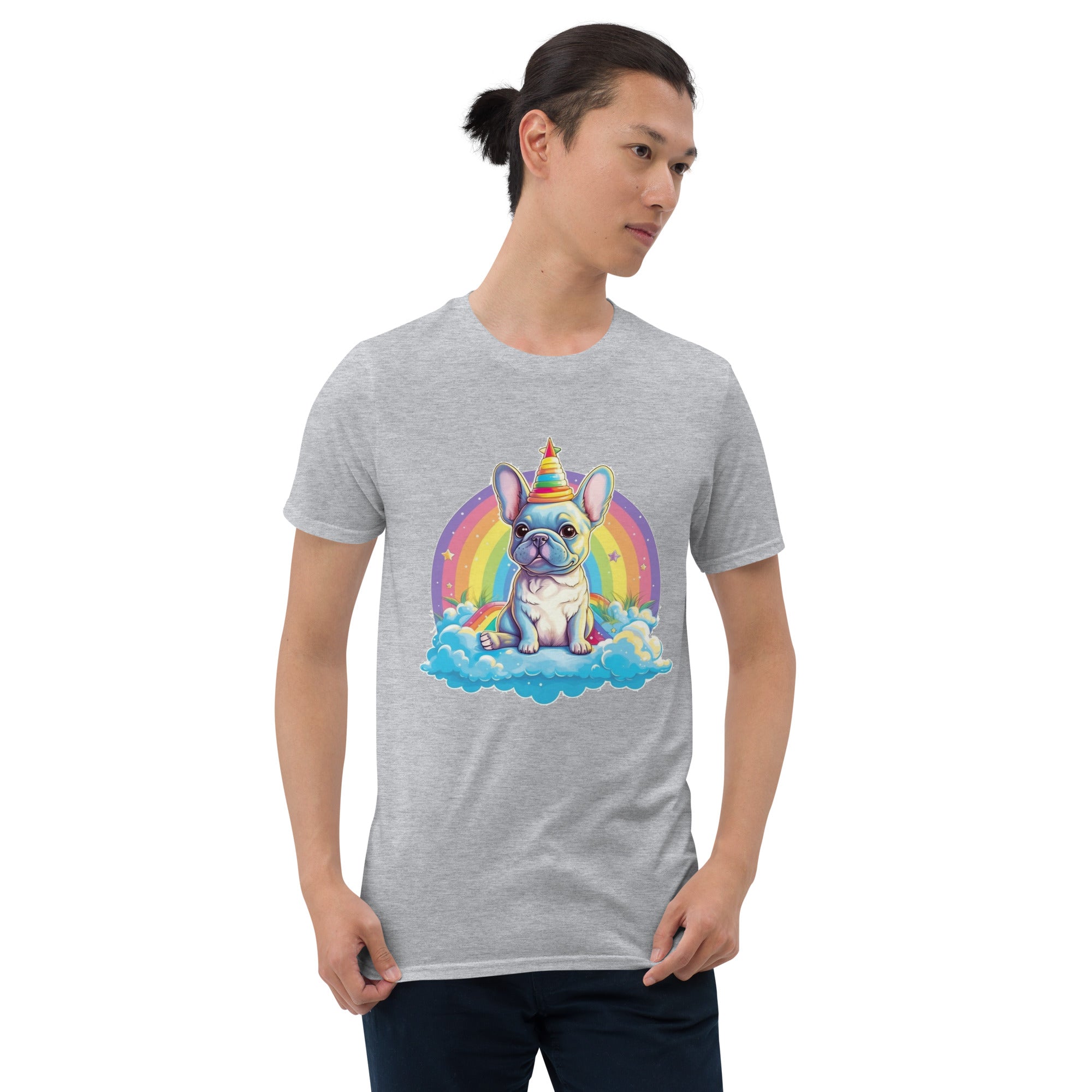 Unicorn Frenchie T-Shirt - Merging Mystical Magic with Canine Charm