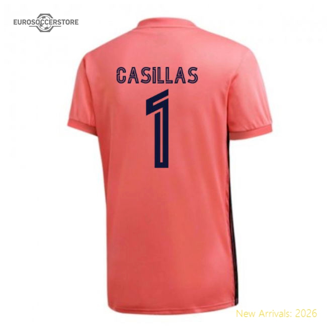 2020-2021 Real Madrid Adidas Away Football Shirt (casillas 1)