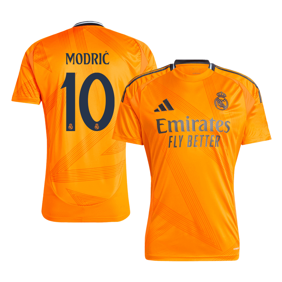 Luka Modri? #10 Real Madrid Away  Soccer Jersey 2024/25 Authentic Kit