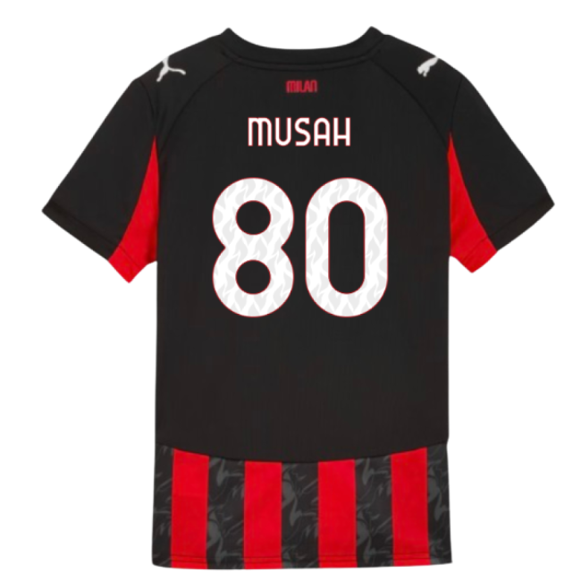 Ac Milan 2025-2026 Home - Authentic Performance Driven Edition