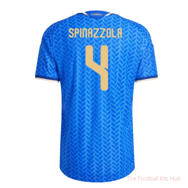 [JED] 2026/27 Italy Authentic Home Shirt (Spinazzola 4)