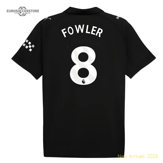 2025-2026 City Man Away Top (Fowler 8) English Football Collection