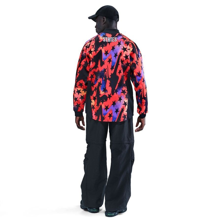 USA Goalkeeper Shirt Hollywood Goalkeepers - Bright Crimson/Black