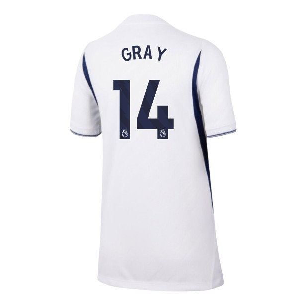 [JED] 2026-2027 Tottenham Home Shirt (Kids) (Gray 14)