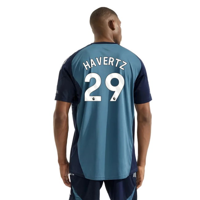 Match Day Arsenal Arsenal Training Shirt Blanch Blue Havertz #29 P...