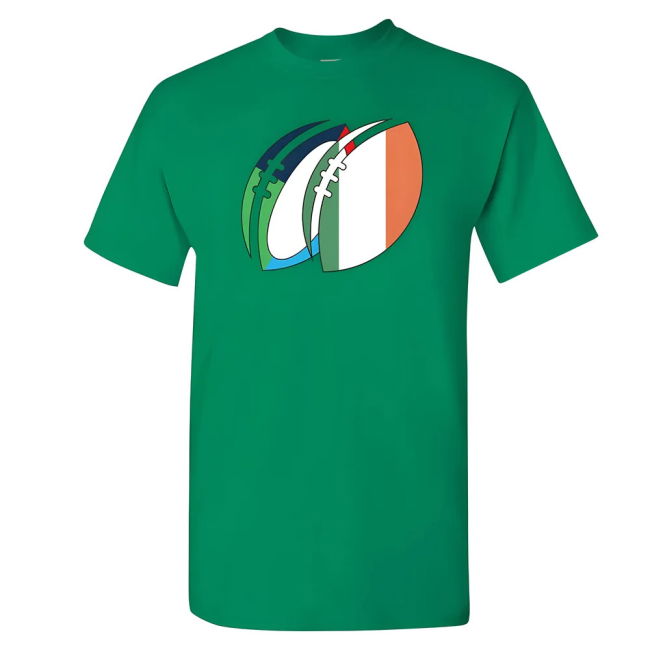 Ireland Rugby Ball T-Shirt Authentic Oranje Worldcup Official