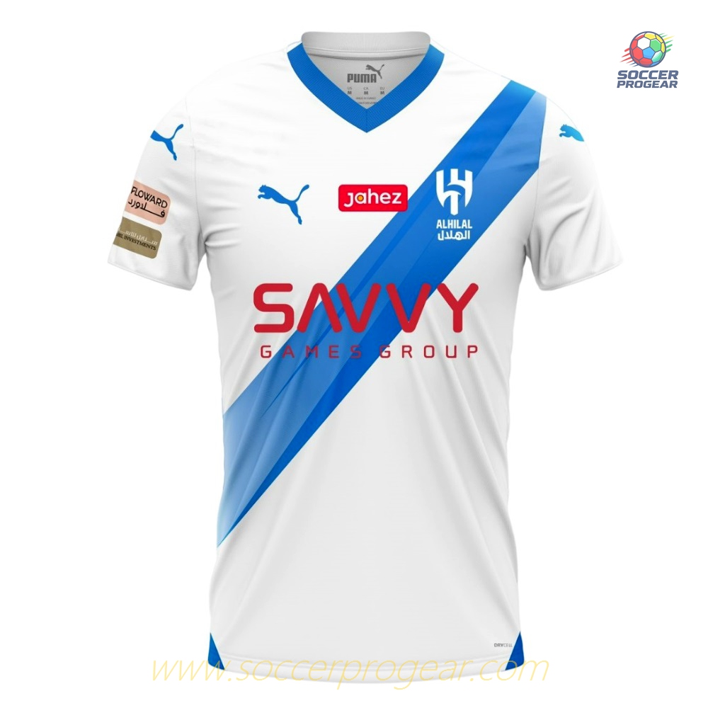 AL HILAL Saudi League AWAY MATCH JERSEY 2023 2024