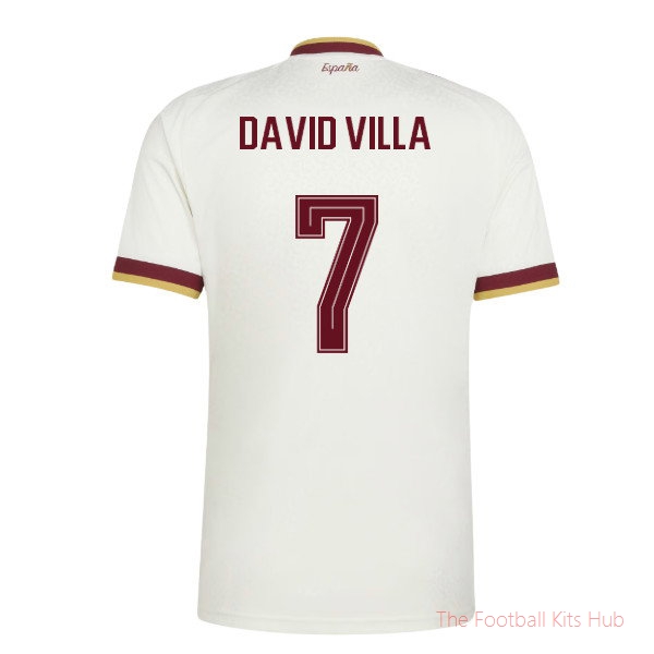 2026-2027 Spain Away Shirt (David Villa 7)