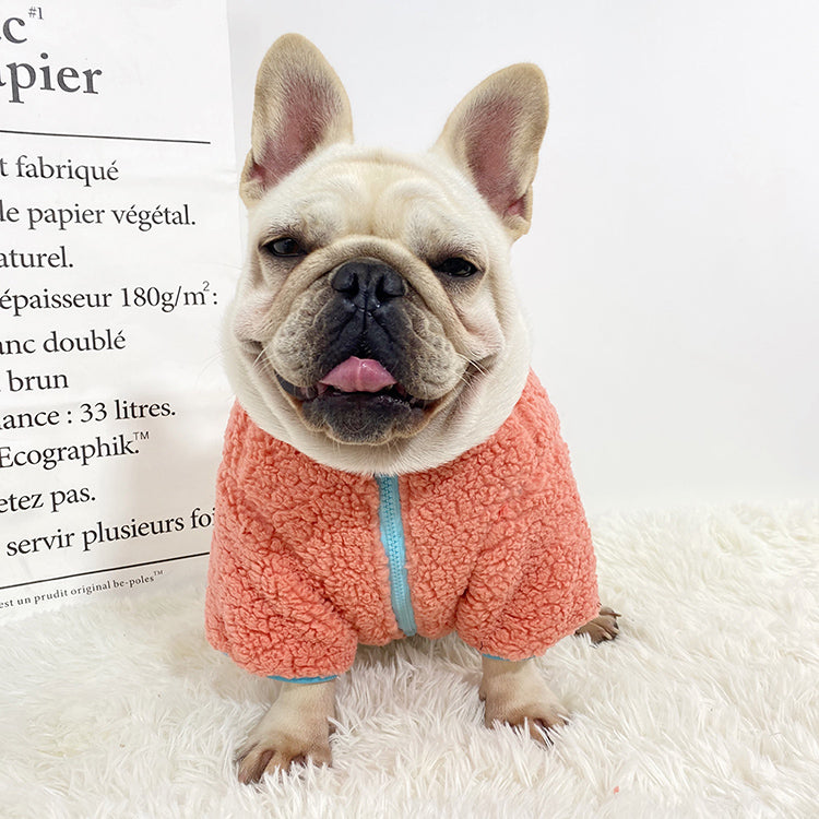 Winter Cloth For French Bulldog (wj12) Outdoor Use | Vet-recommended