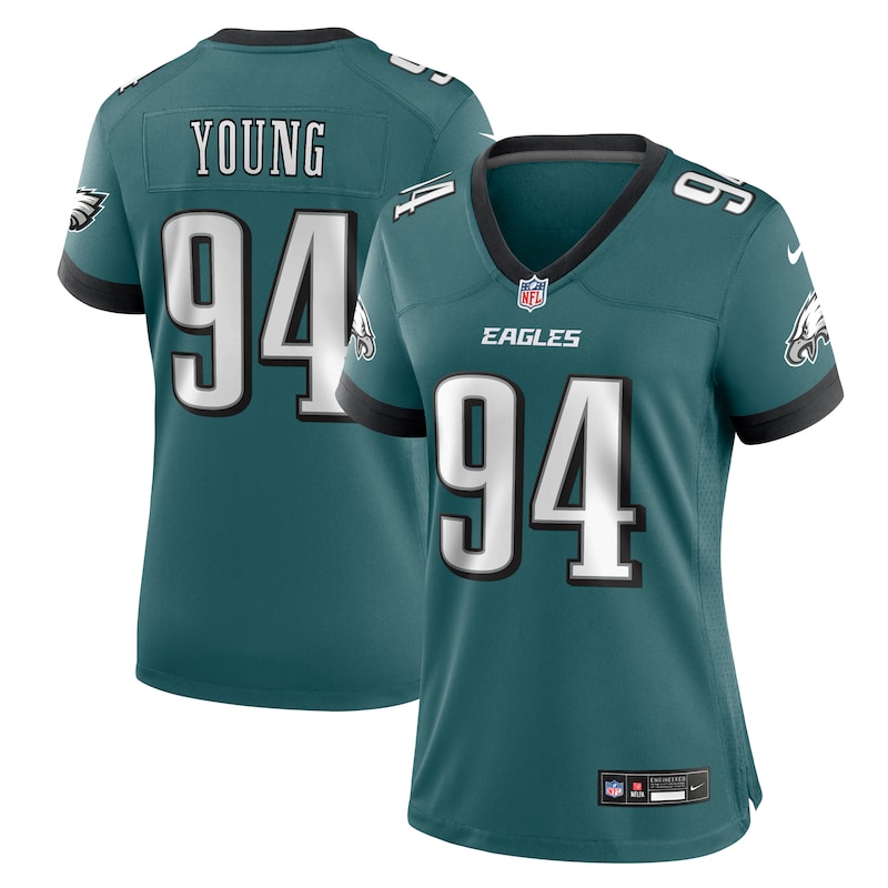 None Byron Young PHI Eagles Premium Limited Edition Football Apparel