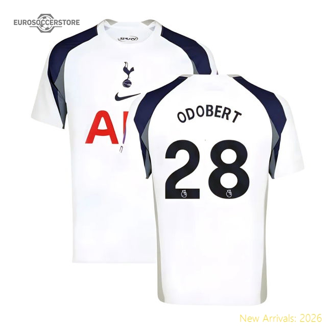 2025-2026 Thfc Hotspur Home Shirt (odobert 28) - Excellent Value