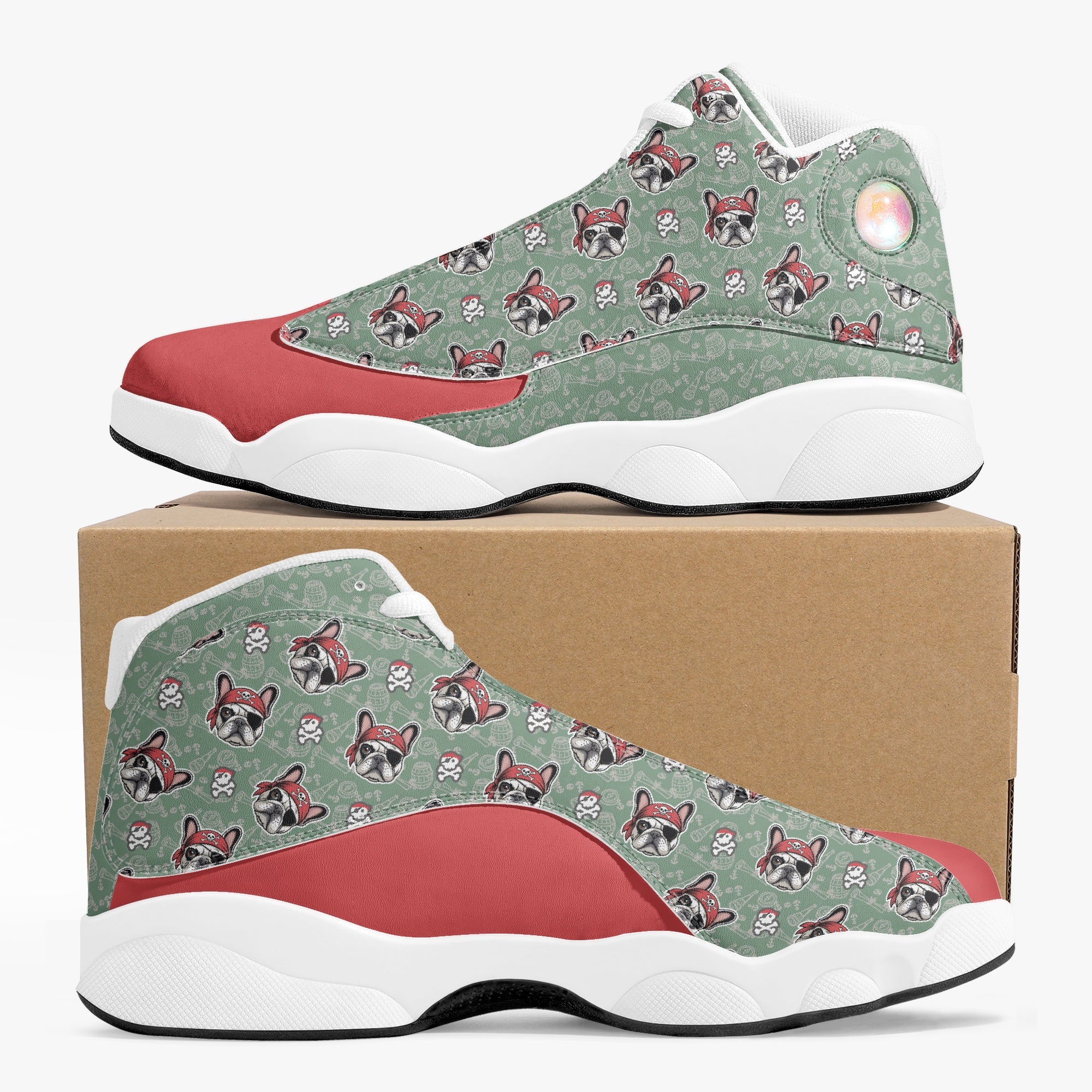 Street-Ready Cozy Maximus - Basketball Sneakers for Pet Enthusiasts